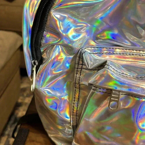 DanTDM Youtuber Diamond Iridescent Backpack Bag adjustable - Picture 6 of 11